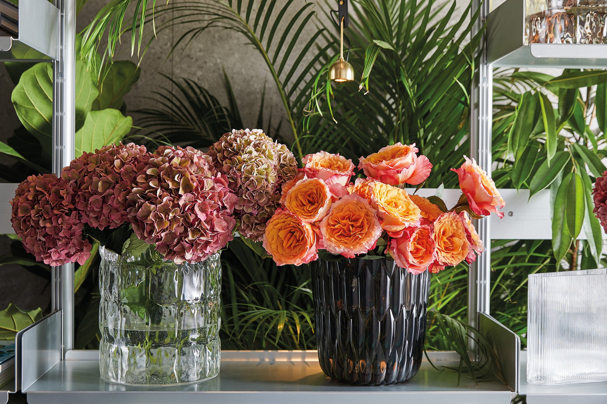 Kartell Jelly Vase (rauchgrau transparent)