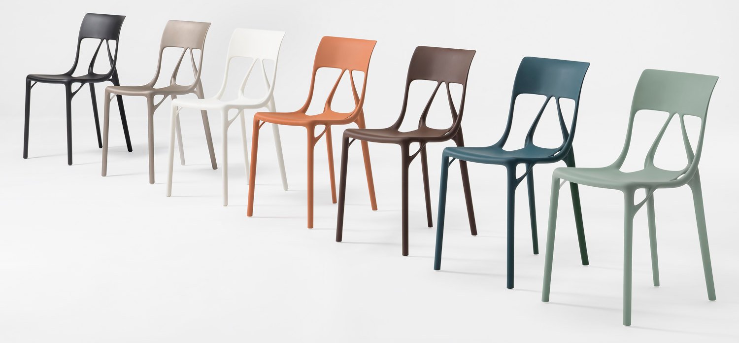 Kartell A.I. Lite Stuhl (weiß)