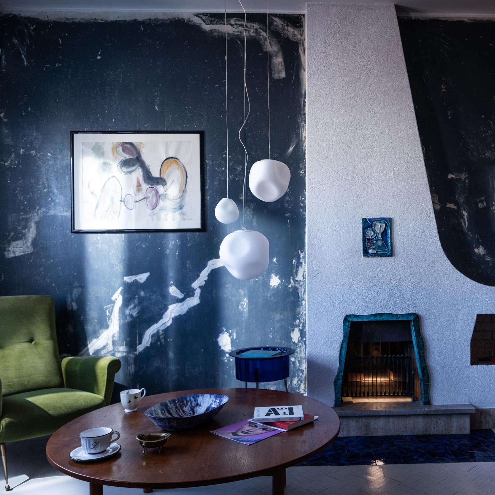 Foscarini Hoba Midi LED Pendelleuchte (Ein- / Aus)
