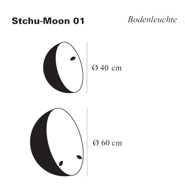 Catellani & Smith Stchu-Moon 01 Bodenleuchte