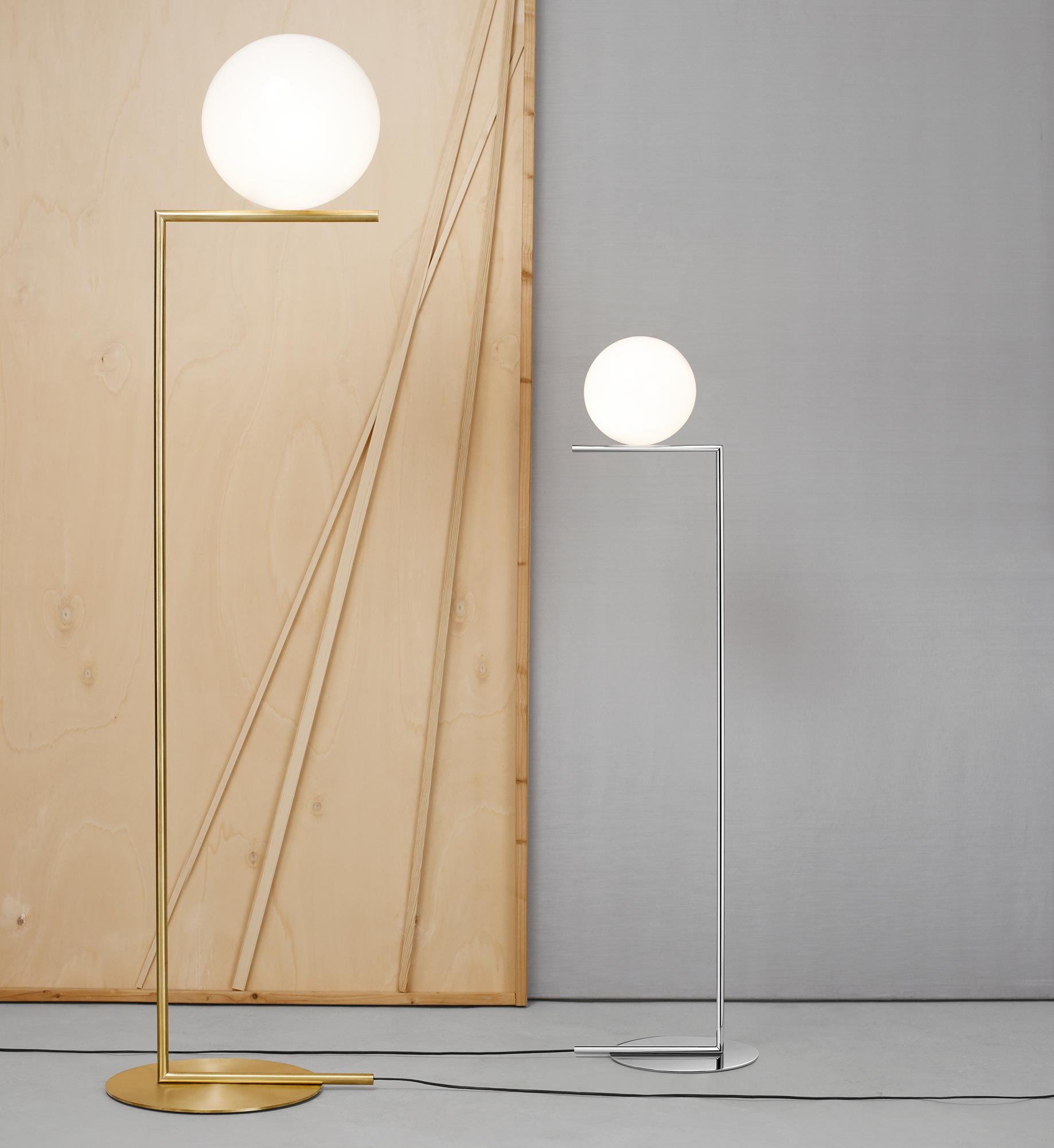 Flos IC F1 Stehleuchte (chrom)