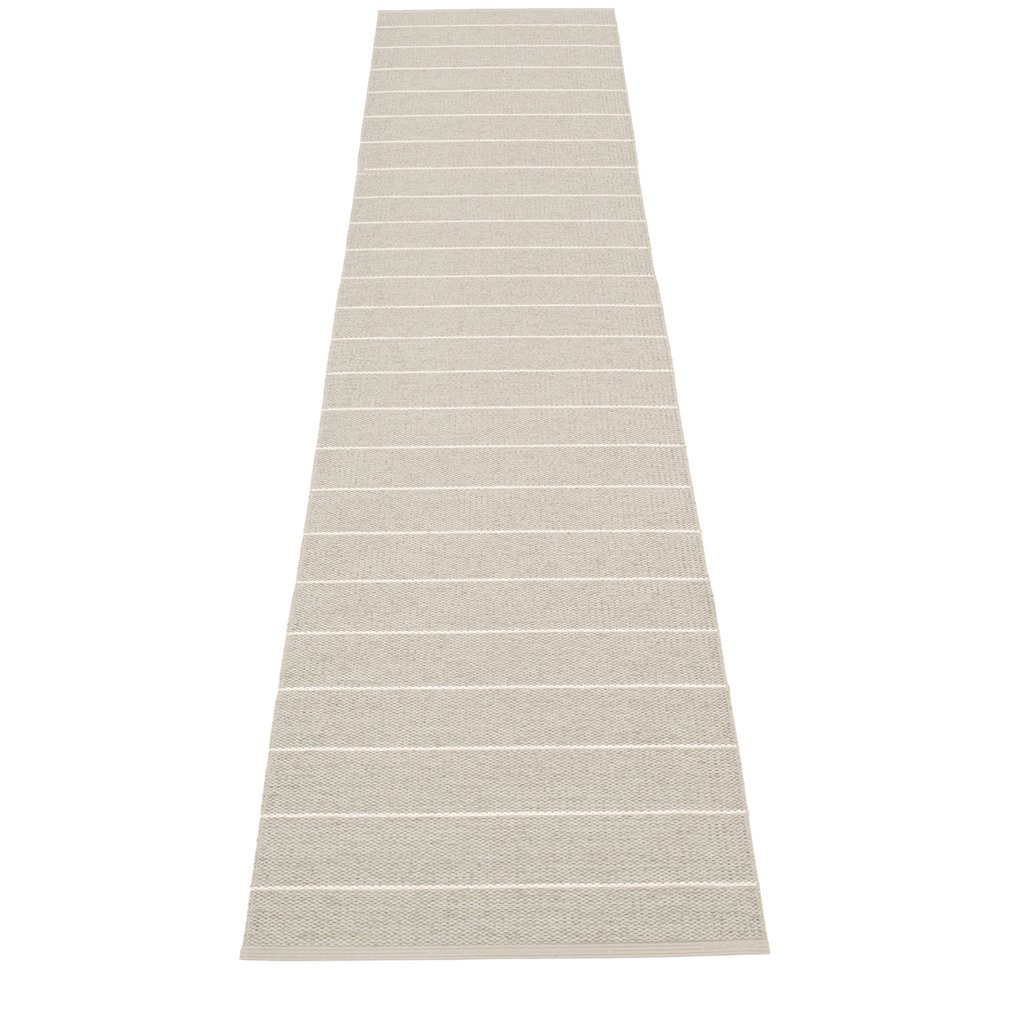 pappelina carl outdoor teppich linen beige 70x350