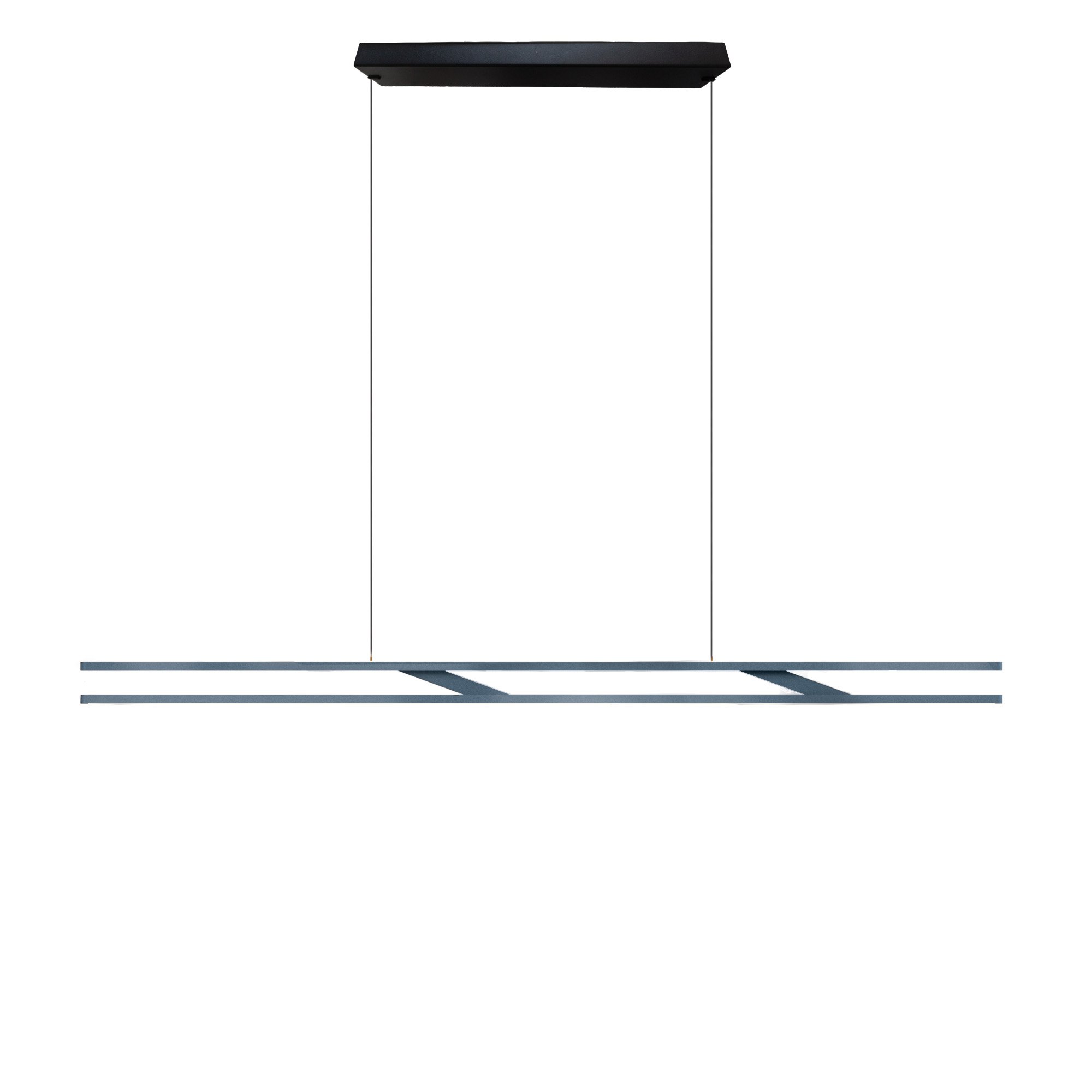 Oligo Linto LED Pendelleuchte mit unsichtbarer Höhenverstellung (2700 K, weiß, basalt)