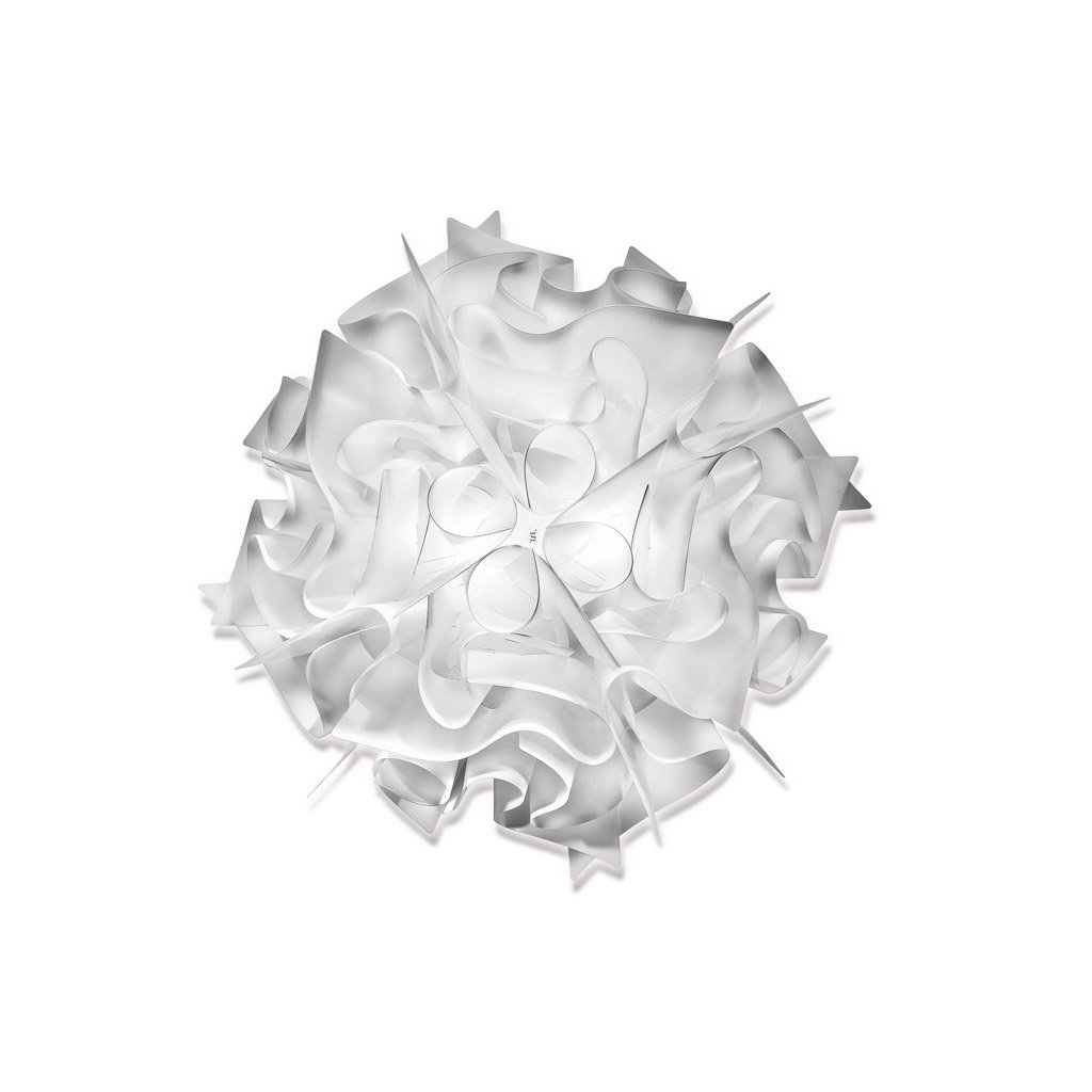 Slamp Veli Wandleuchte / Deckenleuchte (opal, mini (Ø 32cm))