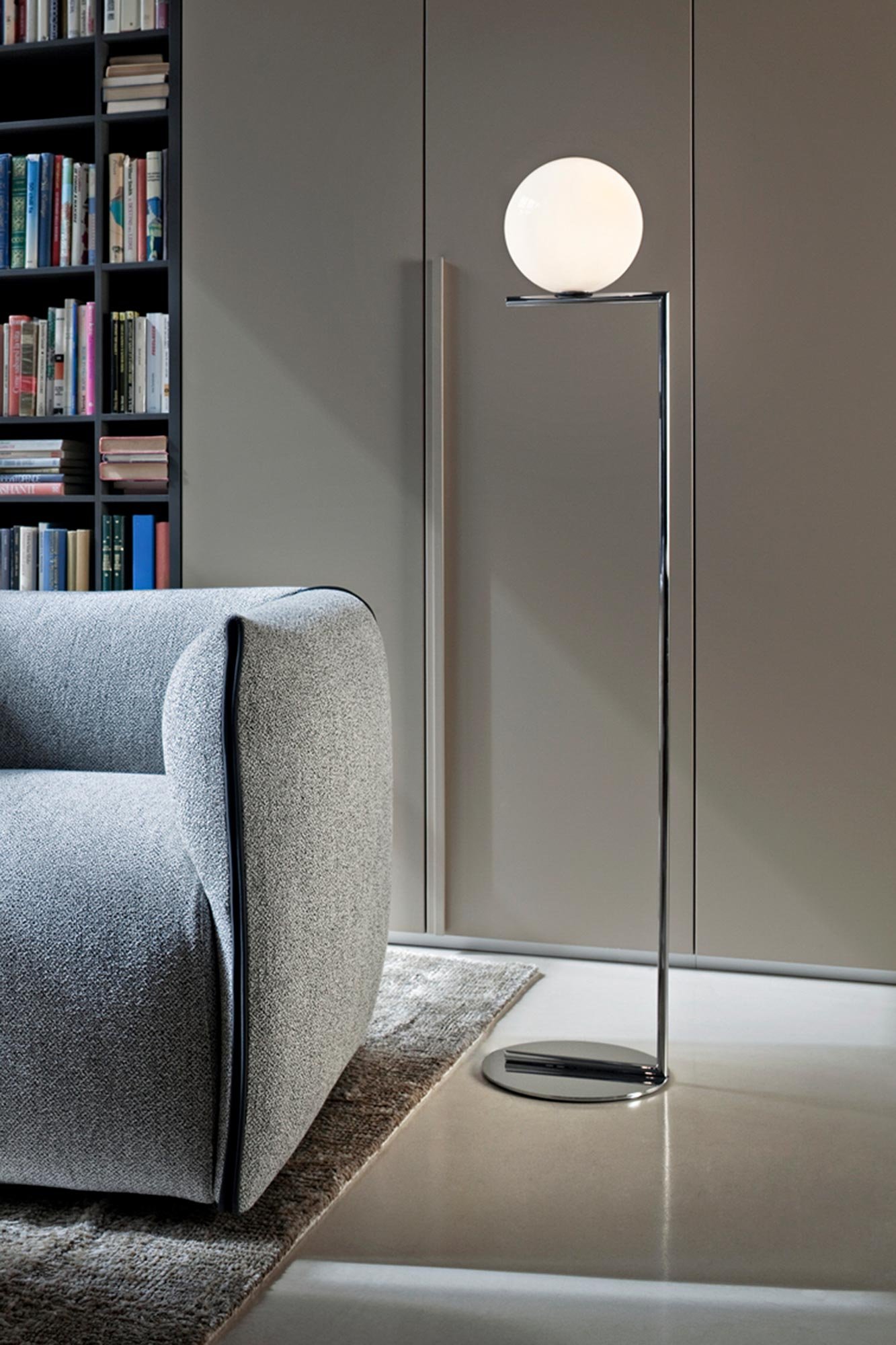 Flos IC F1 Stehleuchte (chrom)