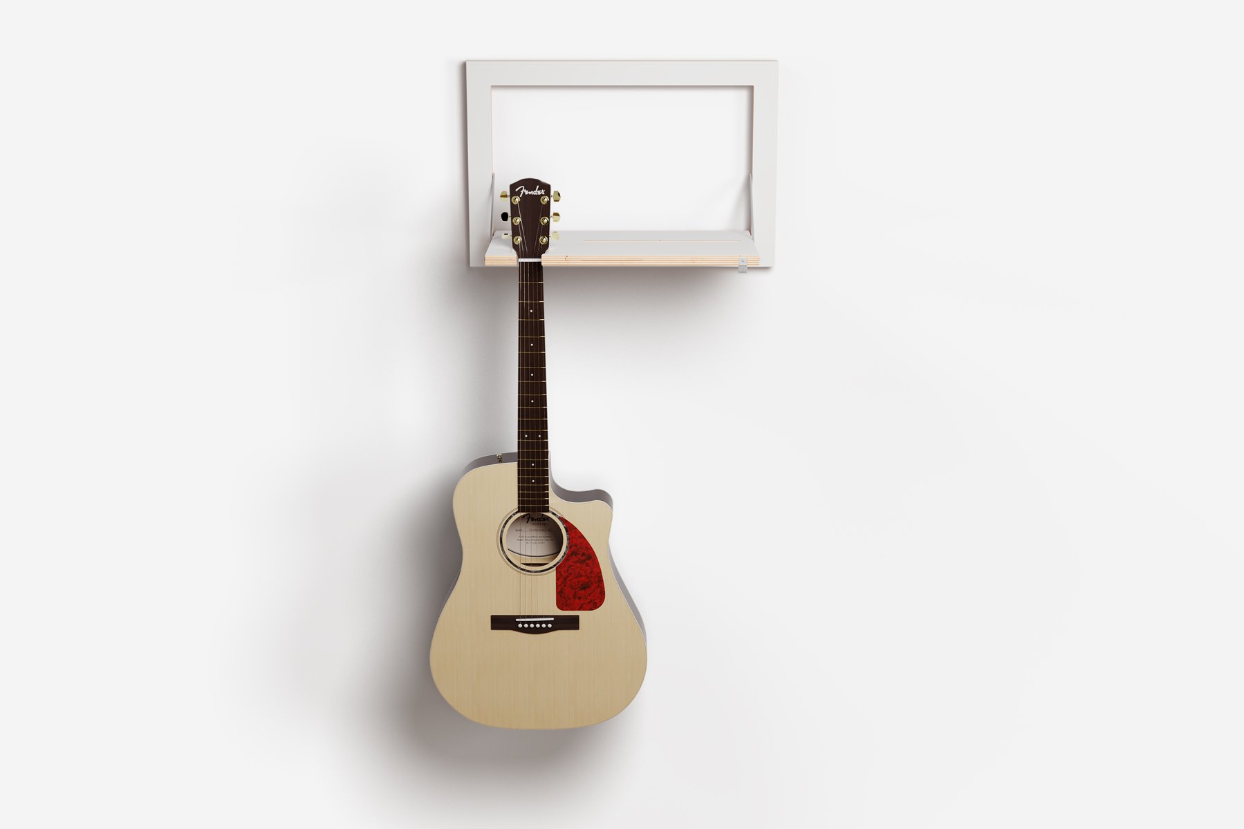 Ambivalenz Fläpps Gitarrhäng 60x40-1 (weiß)