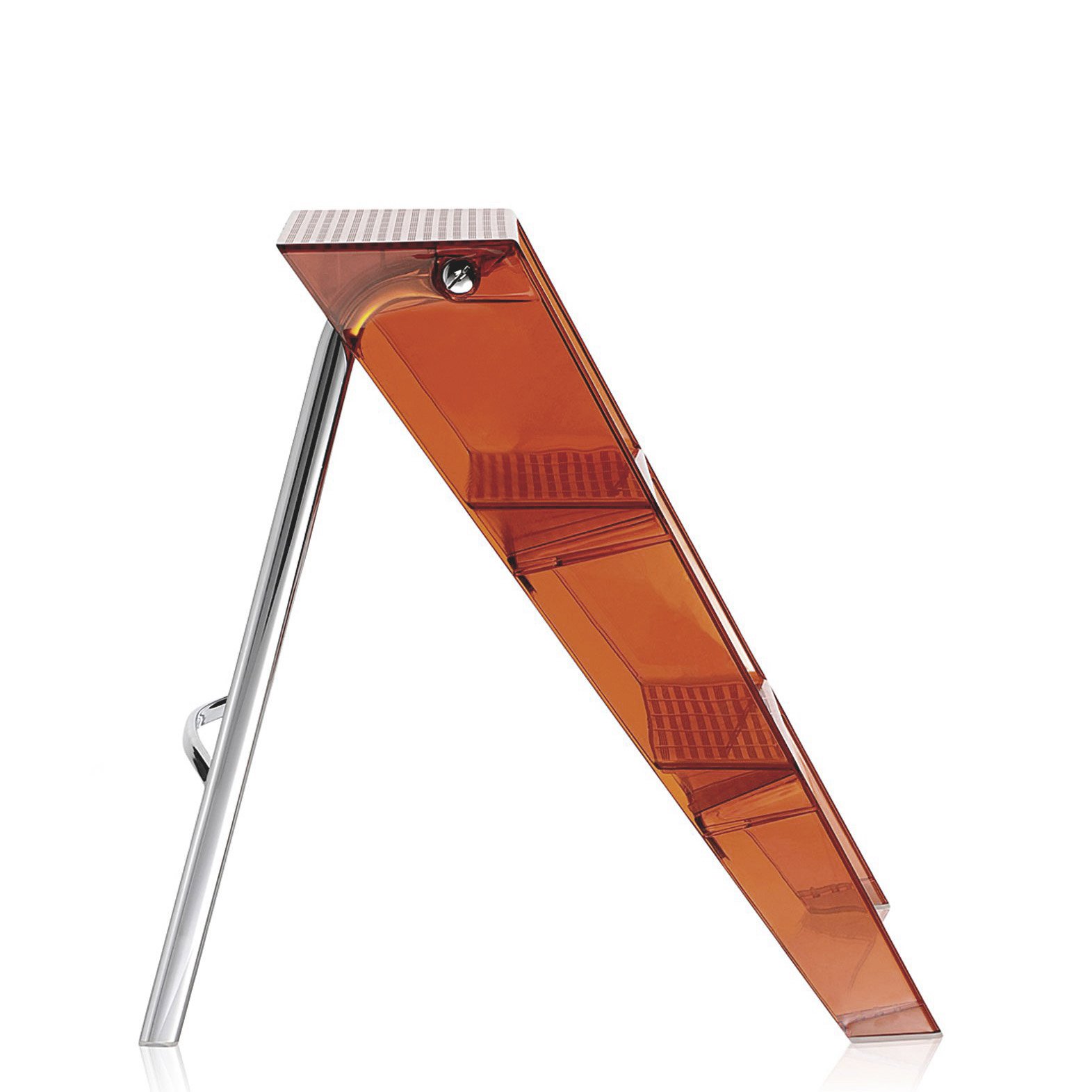 Kartell Upper Klappleiter (glasklar transparent)
