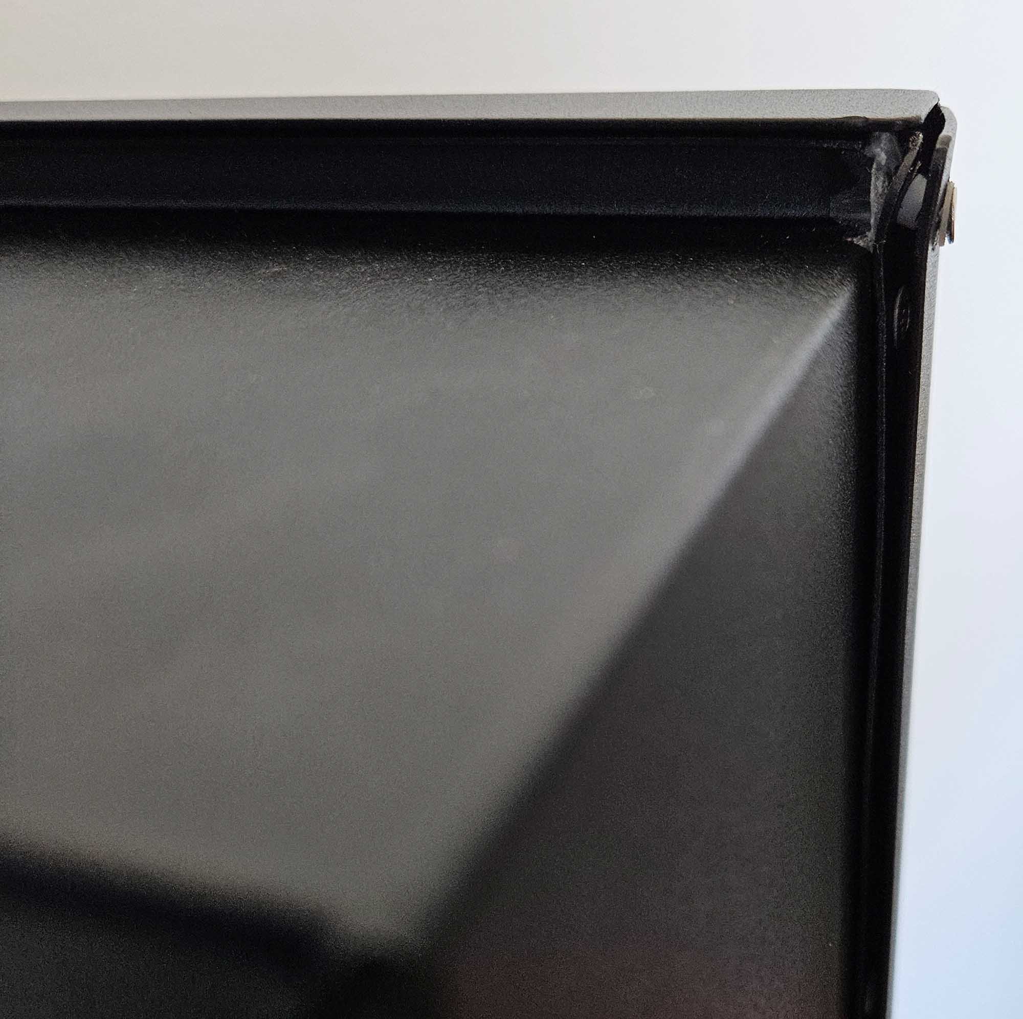Radius Design Letterman XXL 2 Briefkasten - schwarz ohne Klingel ohne Pfosten – Aussteller