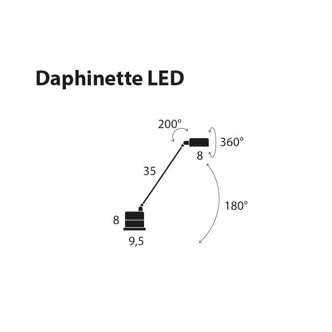 Lumina Daphinette LED Tischleuchte
