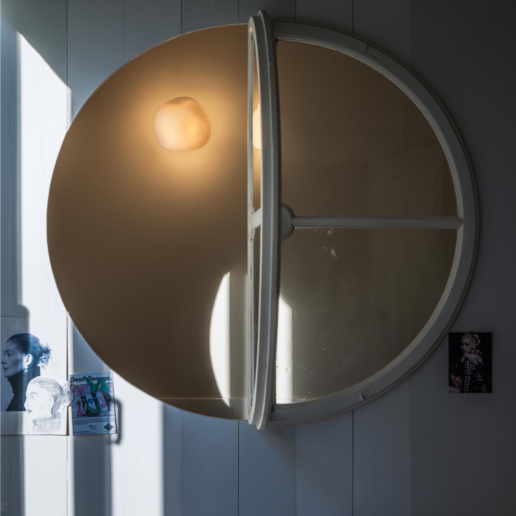 Foscarini Hoba Media Wandleuchte (weiß)