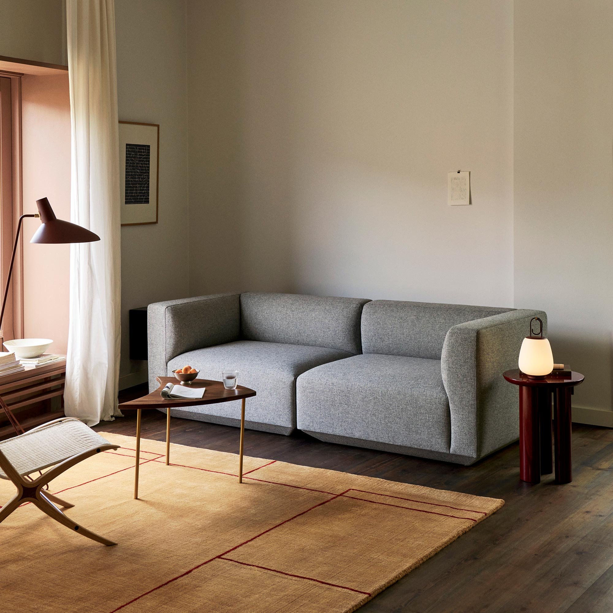 &tradition Develius 2-Sitzer Sofa (Hot Madison Reboot 094 (JAB))