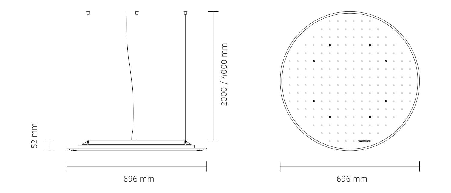 Nimbus Lighting Pad R 600 Pendelleuchte