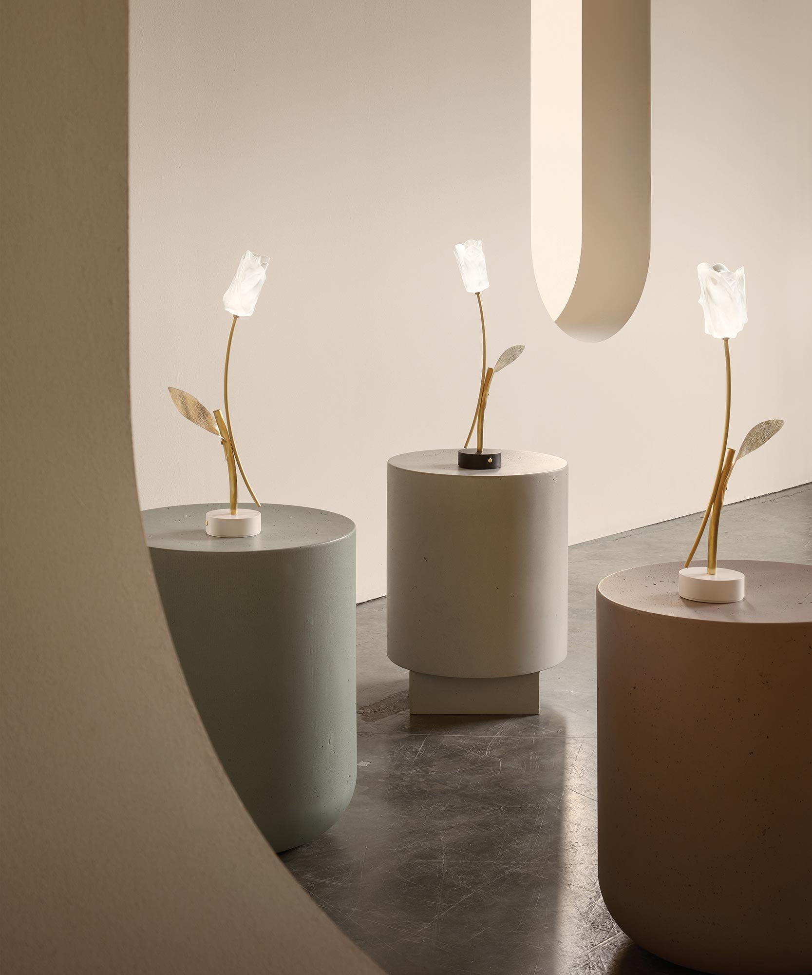 Slamp Tulip Battery Akkuleuchte (weiß)