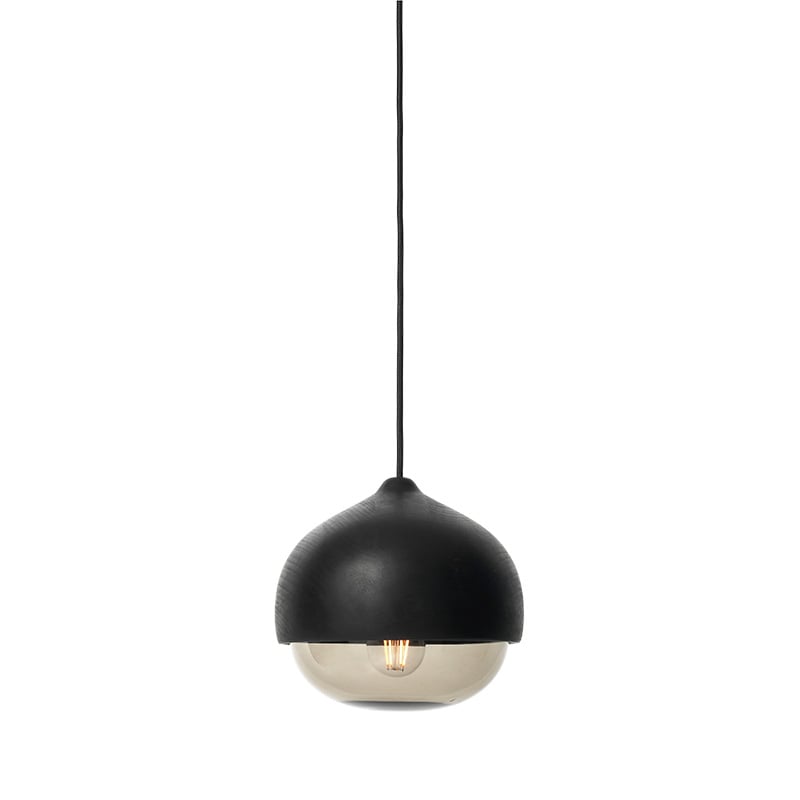 Mater Terho Pendelleuchte (schwarz, medium (Ø 24cm, H 21,5cm))