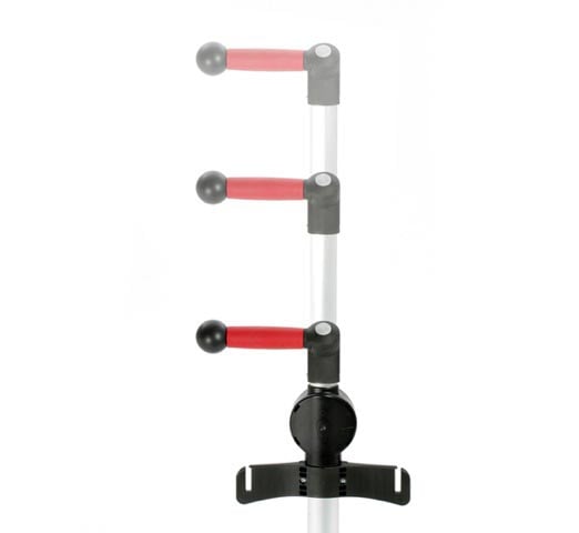360° Taschen Lee Trolley (Zahl 3 rot, Lederdetails, Shopper mit 3-Wege-Griff)