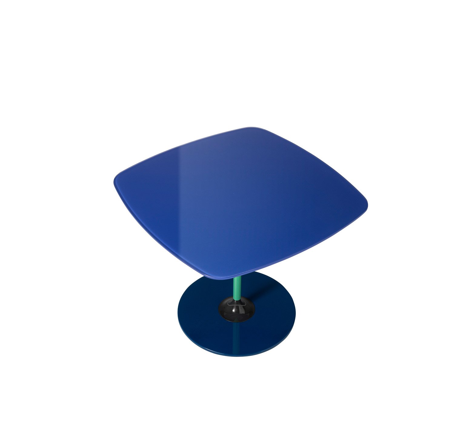 Kartell Thierry Beistelltisch 50 x 50cm (bordeaux)