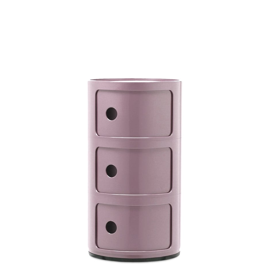 Kartell Componibili 3 Elemente Container (weiß)