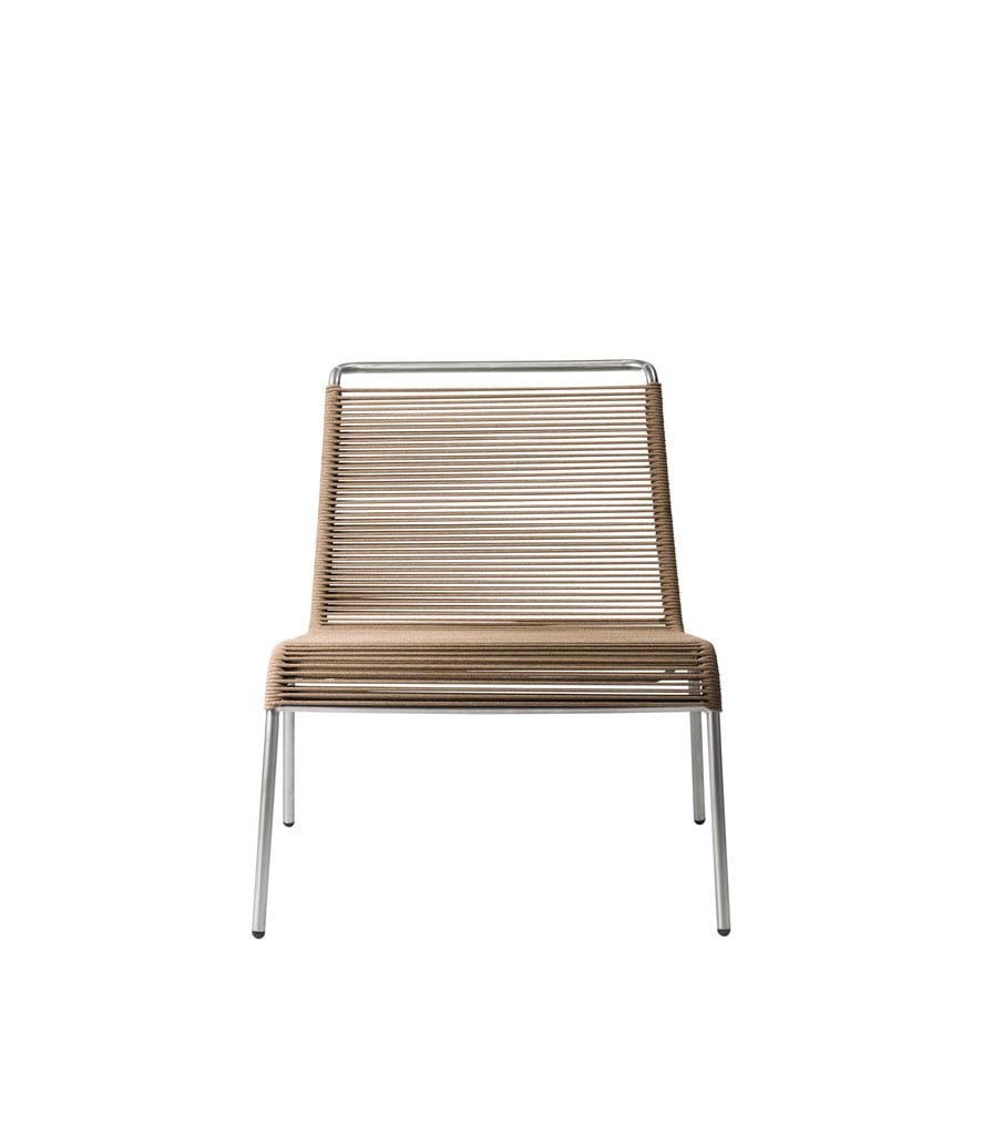 FDB Møbler M20L Teglgård Outdoor Loungesessel (schwarz)