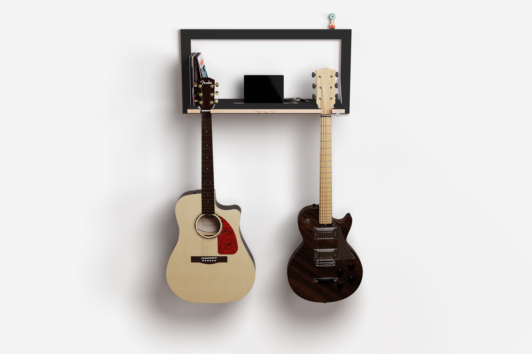 Ambivalenz Fläpps Gitarrhäng 80x40-1 (weiß)