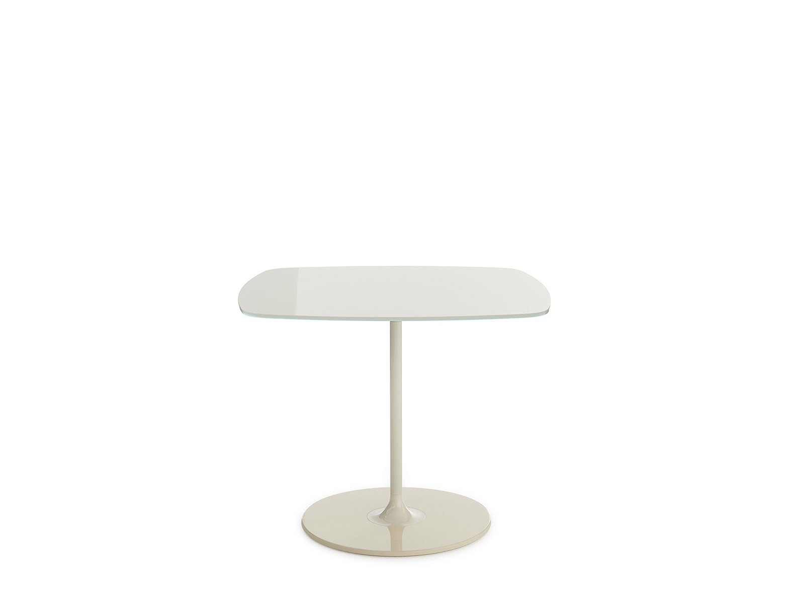 Kartell Thierry Beistelltisch 50 x 50cm (bordeaux)