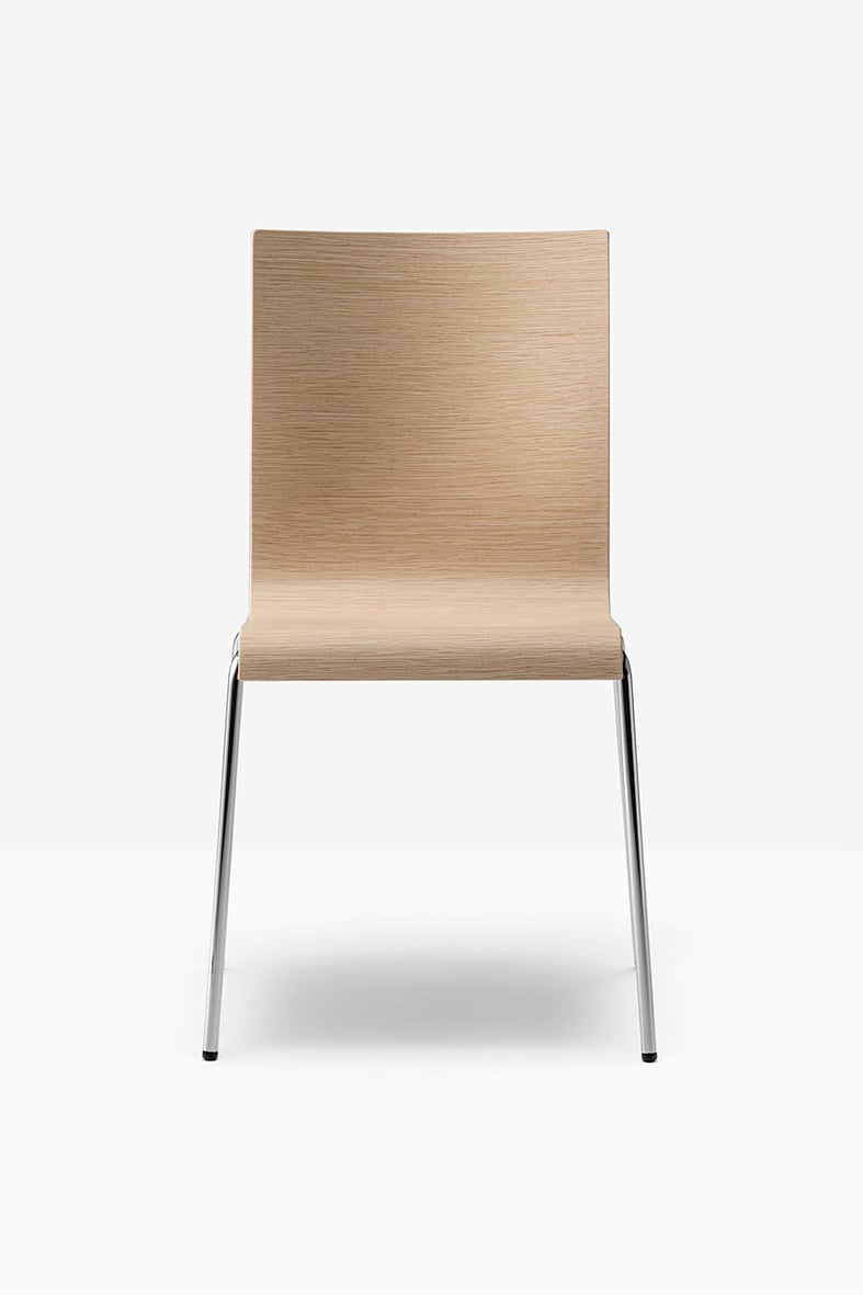 Pedrali Kuadra 1331 Stuhl (Eiche gebleicht)