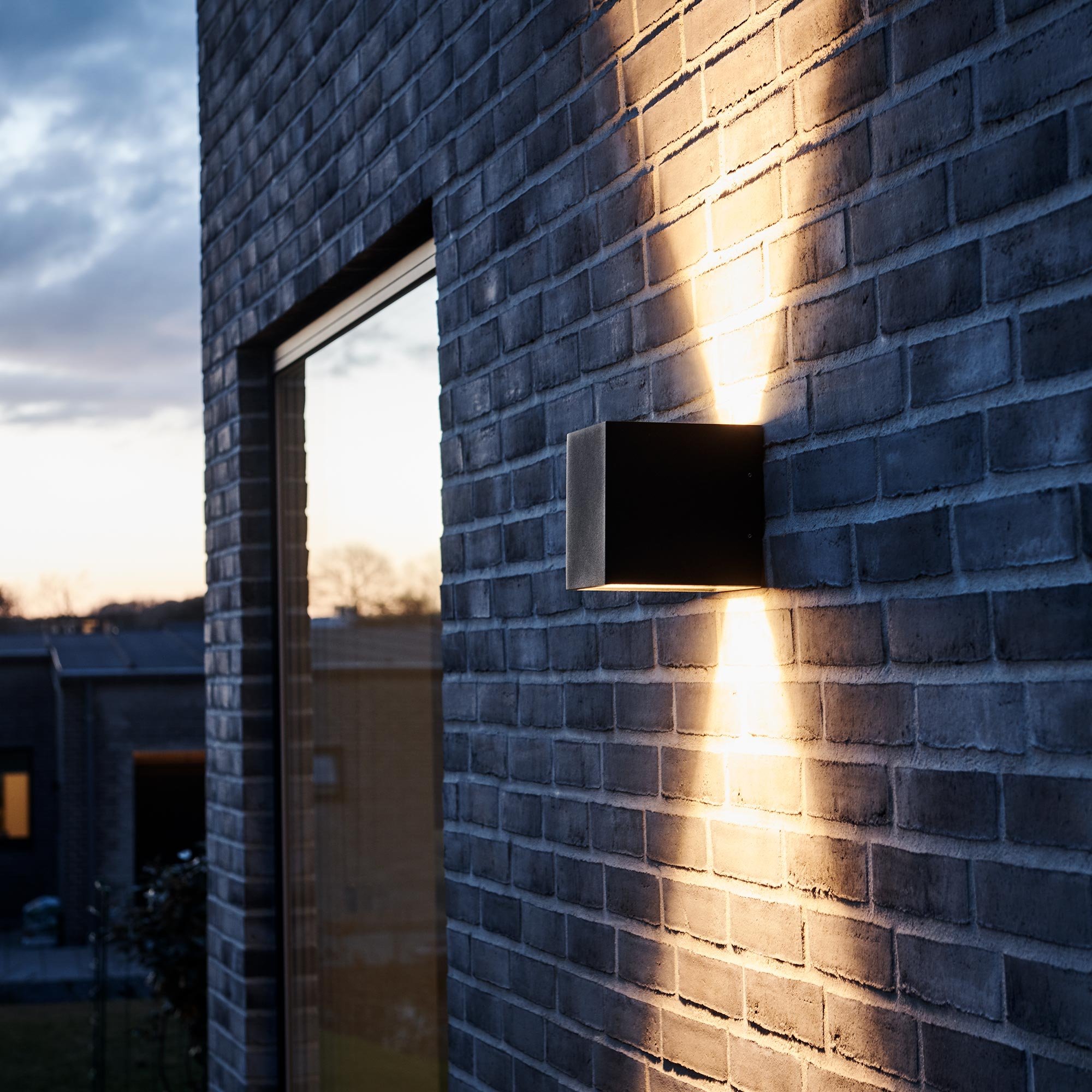 Light Point Cube XL LED Wandleuchte (rust)