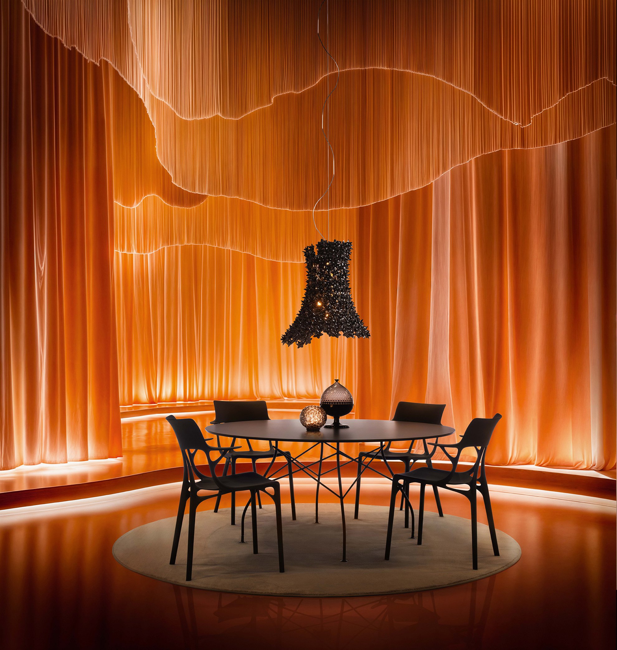 Kartell Mini Planet Akkuleuchte