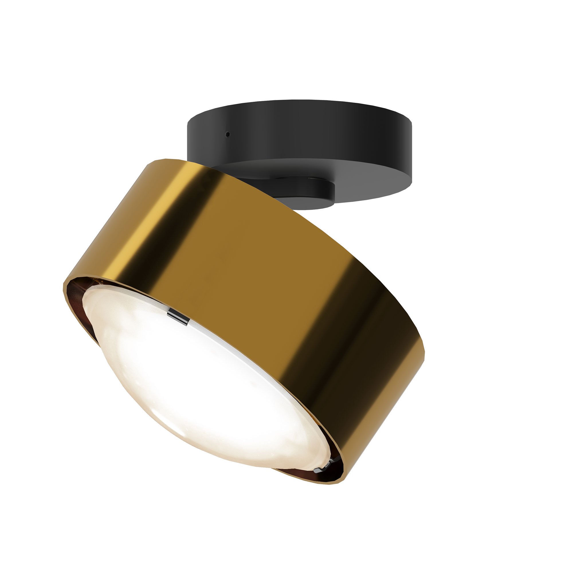 Top Light Avantgarde Puk! 120 Move LED Deckenleuchte (nickelmatt, ohne Abdeckung (für Nachbestellungen))