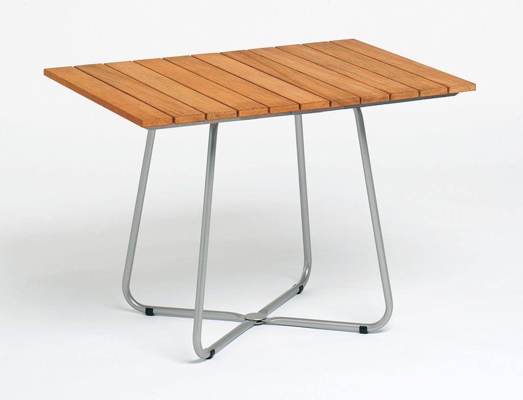 Weishäupl Balcony Klapptisch (Teak massiv, Edelstahl gebürstet)