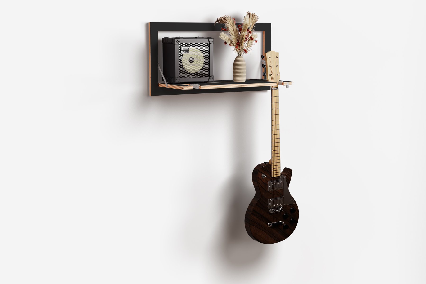 Ambivalenz Fläpps Gitarrhäng 80x40-1 (weiß)