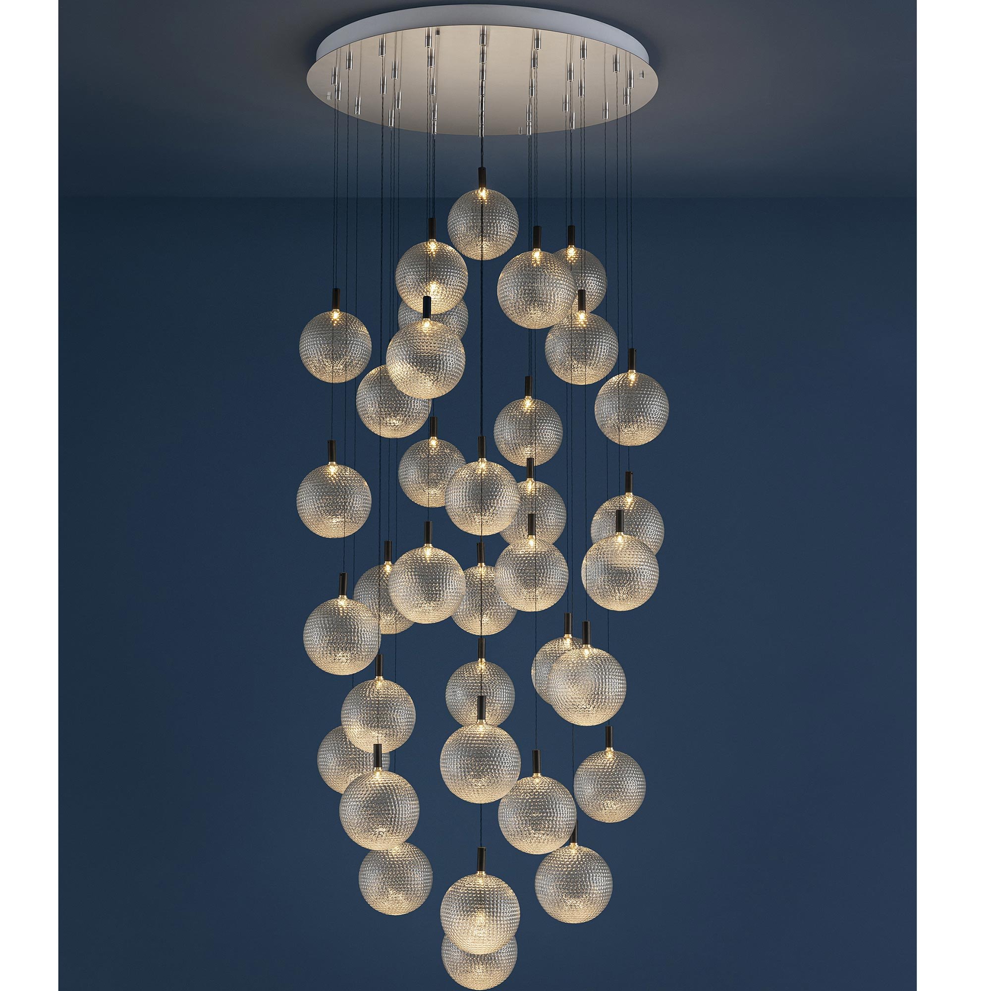 Catellani & Smith Par 18 Chandelier Pendelleuchte (35 x Ø 8cm Kugeln)
