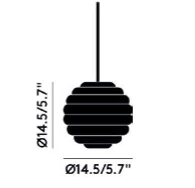 Tom Dixon Press Mini Sphere LED Pendelleuchte (transparent)