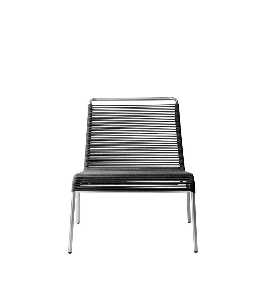 FDB Møbler M20L Teglgård Outdoor Loungesessel (schwarz)