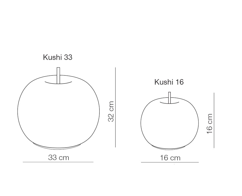 kundalini kushi tischleuchte technische zeichnung