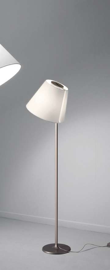 artemide melampo terra stehleuchte bronze