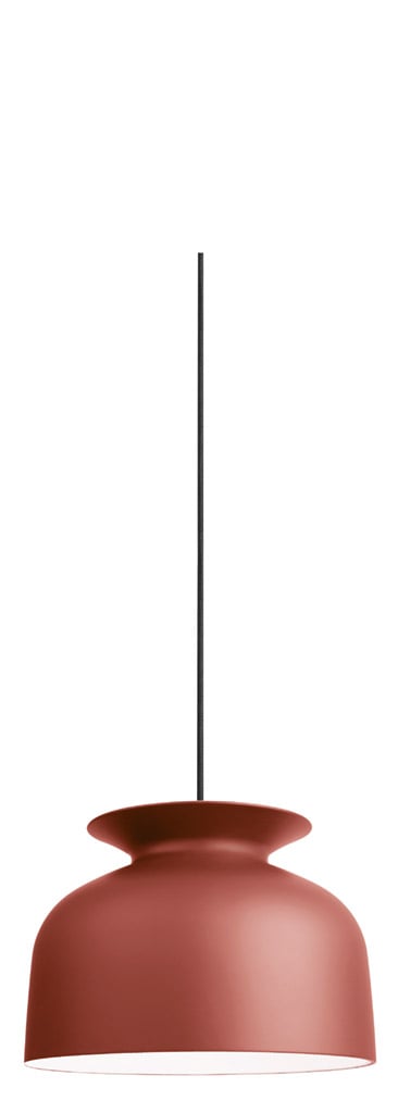 Gubi Ronde L Pendelleuchte rostrot