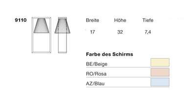 Kartell Light-Air Tischleuchte - Kartell Material:Stoff|Kartell Farbe:beige