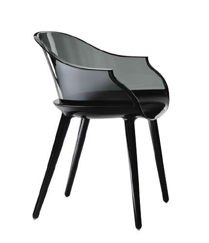 magis cyborg stuhl schwarz rauchgrau 1
