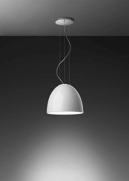 Artemide Nur Mini Gloss Halo Pendelleuchte - Artemide Farbe:weiß glänzend