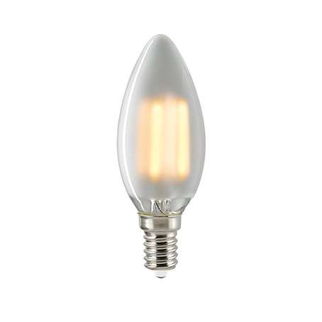 sigor led filament kerze e14 4w matt 1