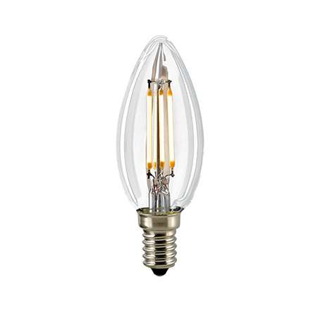 sigor led filament kerze e14 4w klar 1