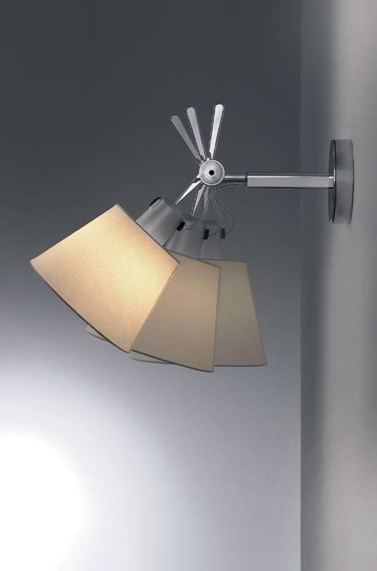 artemide tolomeo parete diffusore wandleuchte detail