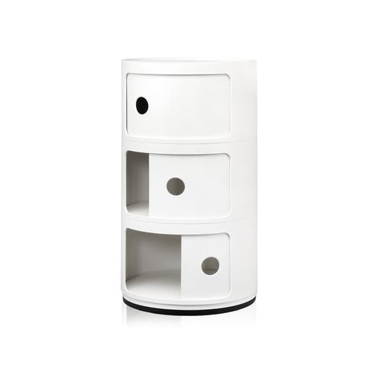 Kartell Componibili 3Elemente Container weiss