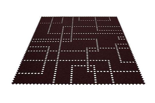 Hey-Sign Stamp Teppich (140x200cm) - hey_sign_farbe:01 anthrazit