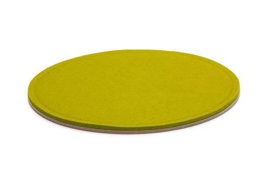 Hey-Sign runde Sitzauflage 2 x 3mm mit Schaumstofffüllung - hey_sign_untere_farbe:unten 01 anthrazit mit Antirutsch|hey_sign_groesse:Ø 35cm|hey_sign_farbe:obere Wunschfarbe im Bemerkungsfeld angeben