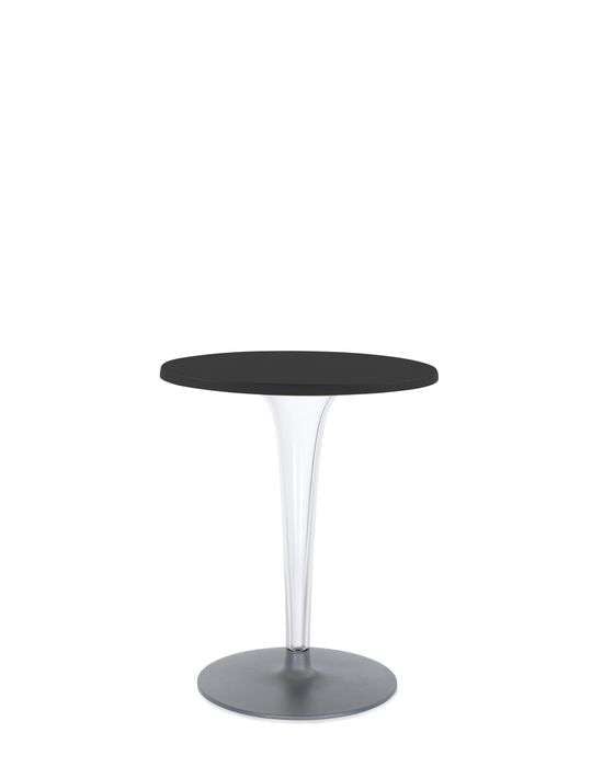 kartell top top bistrotisch outdoor rund rund schwarz