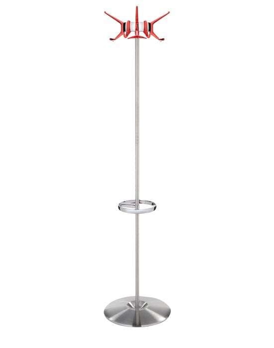 kartell hanger garderobenstaender orangerot 2