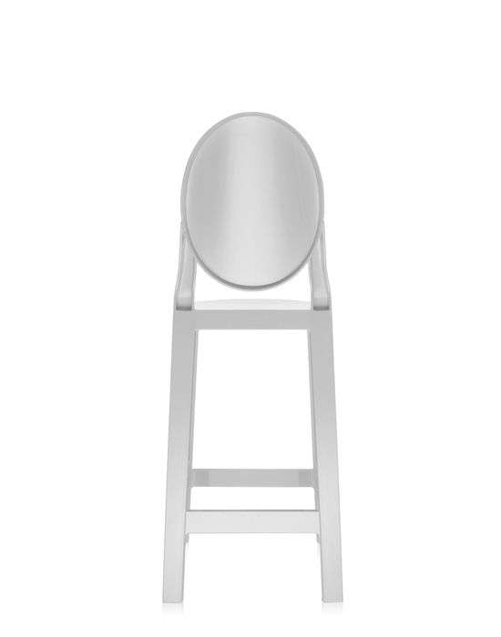 kartell one more barhocker weiss rueck