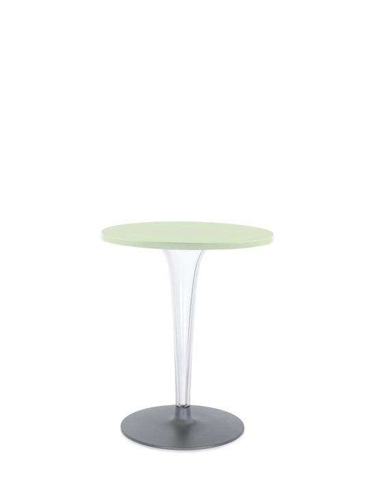 kartell top top bistrotisch outdoor rund rund gruen