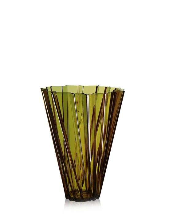 kartell shanghai vase oliv